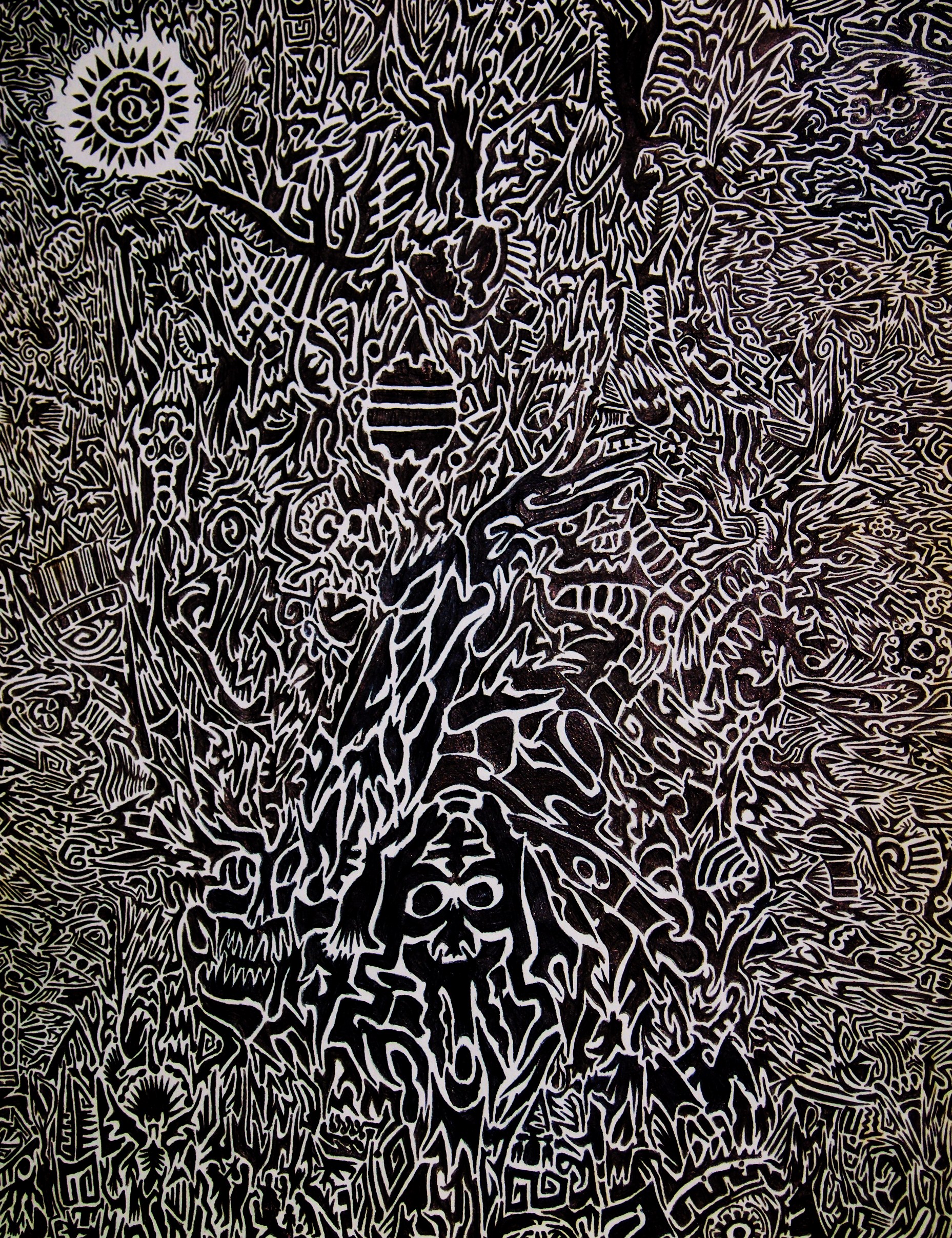 The search for greed and material